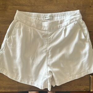 Abercrombie Linen-Blend Pull-On Short